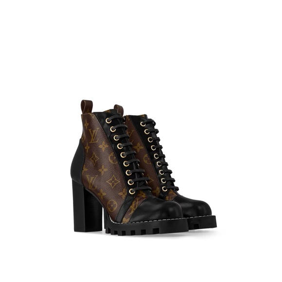 Louis Vuitton Combat Boots, Sz7 - Picture 3 of 7